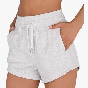 Lululemon Athletica Light Gray Athletic Shorts
